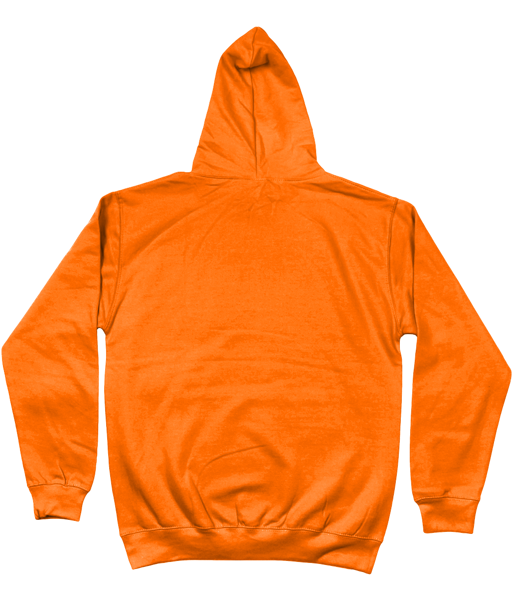 Hoodie Oranje - Hoogland Wapen Wit
