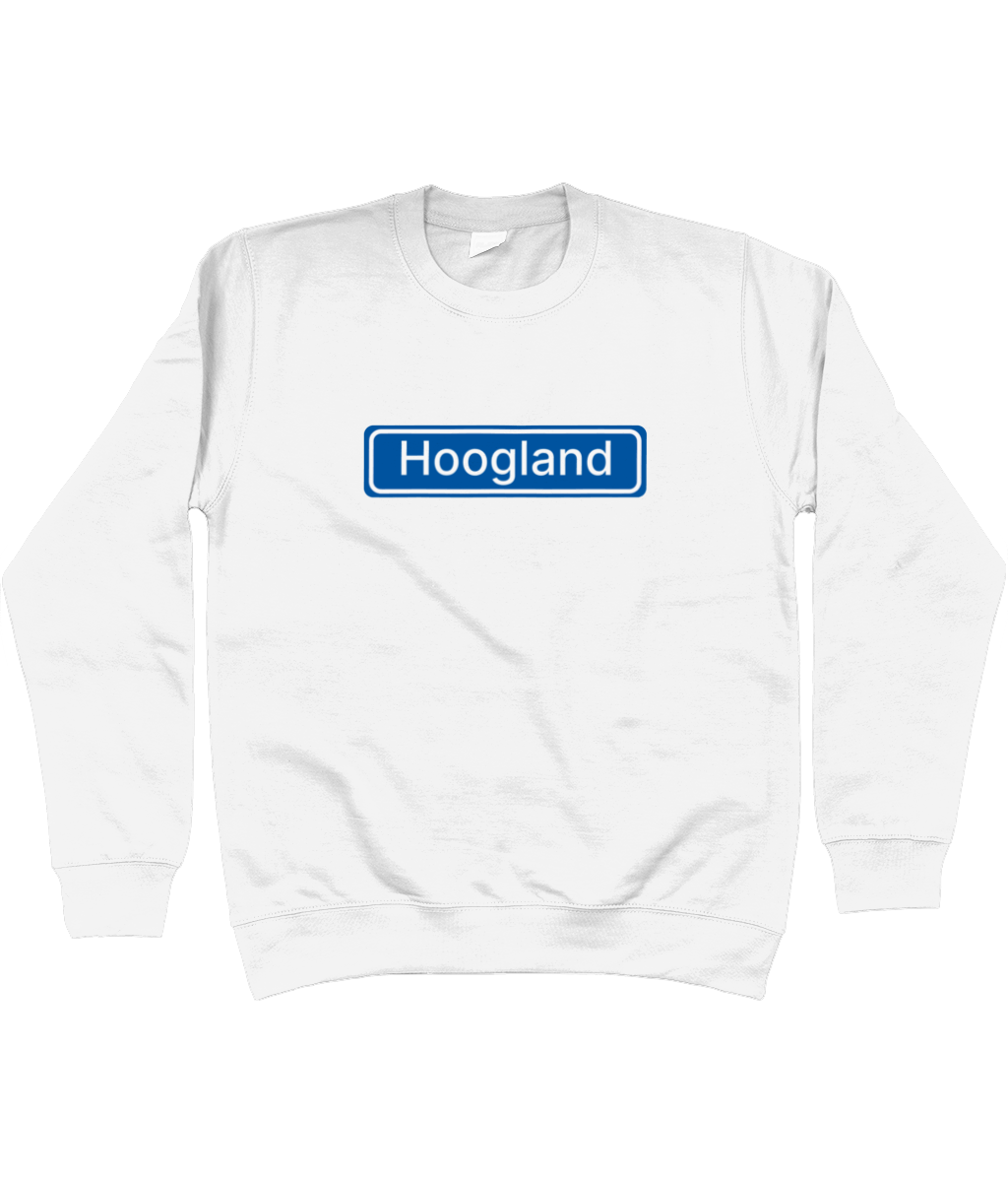 Hoogland Plaatsnaambord Sweater